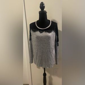 2/$15 Jolt-Women‎ Gray Pullover Sweater